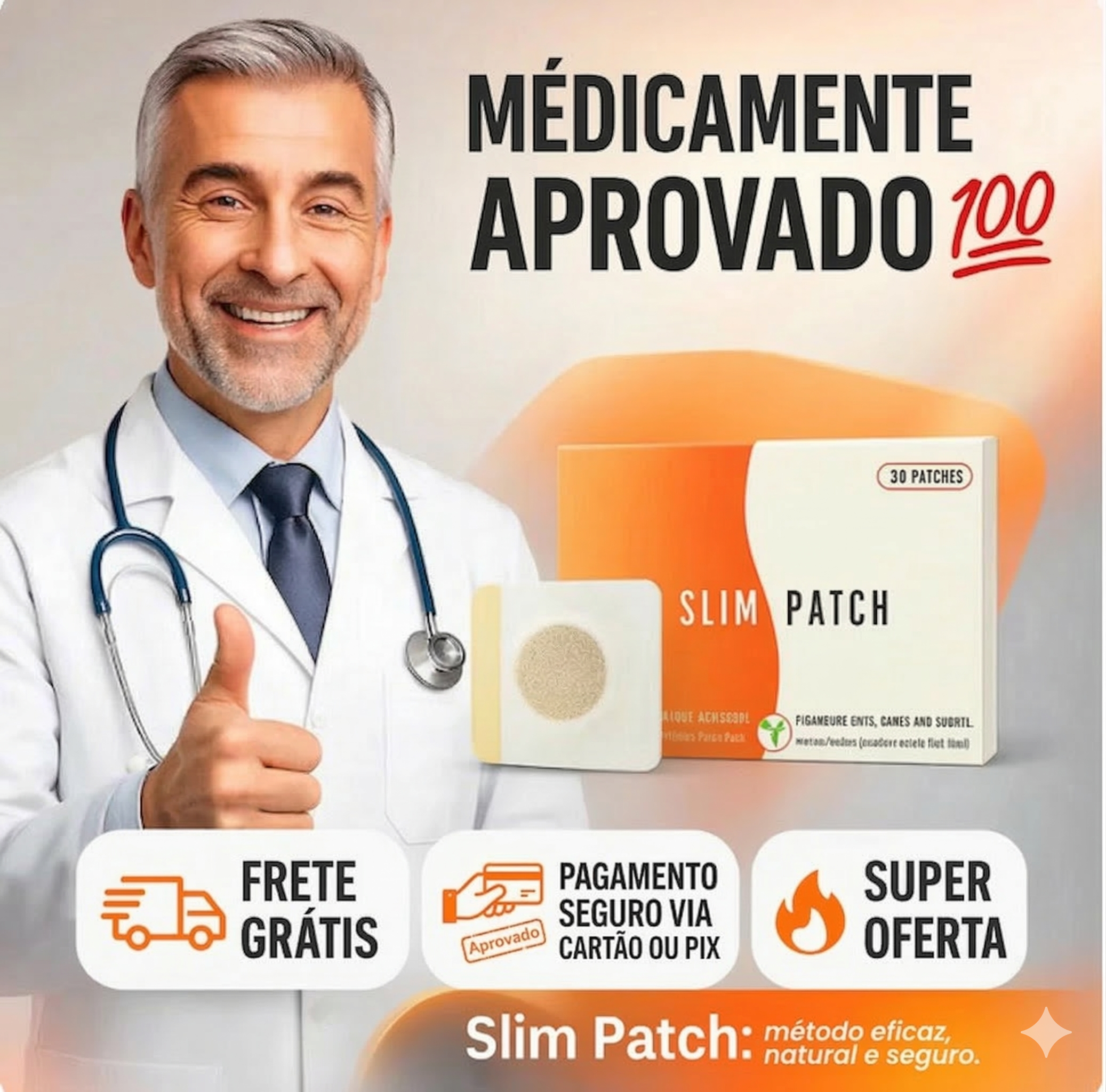 Slim Patch GLP-1 - Pack Emagrecedor Natural (CAIXA com 30) - Produto original